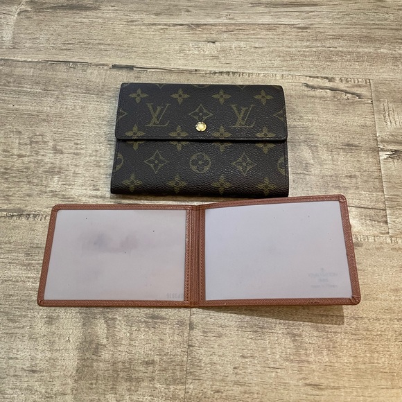 Louis Vuitton Monogram Porte Tresor Papiers Trifold Wallet w Insert! - Picture 14 of 16